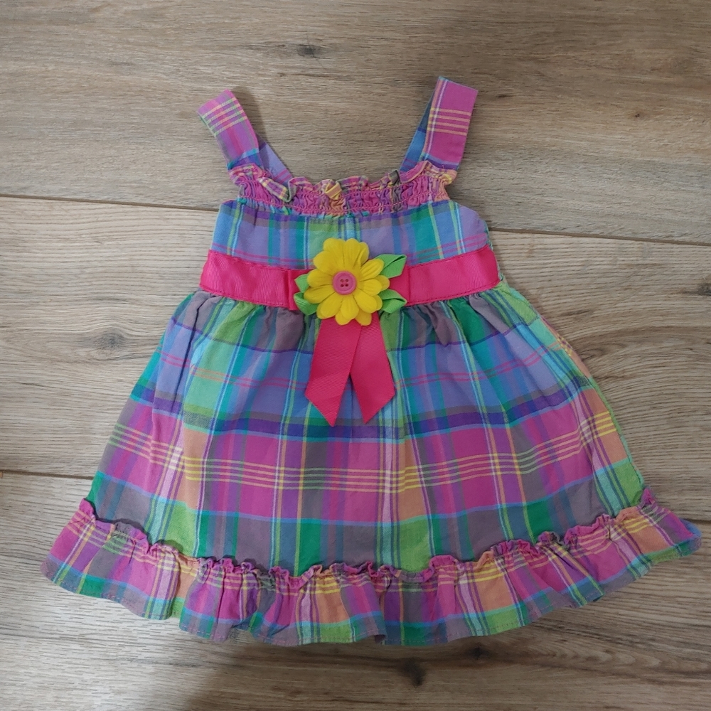 💐Cute sophie rose 6-9 month summer Dress